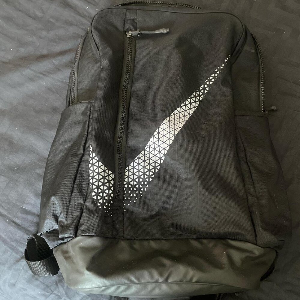 Black Nike Swoosh Backpack